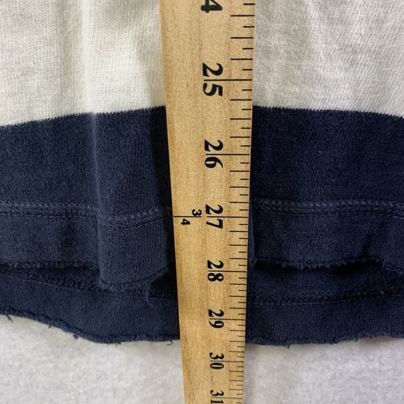 Abercrombie Fitch‎ Mens Muscle Stripped Knit Shirt Sz L Y2K Preppy Coastal Logo - Picture 7 of 14